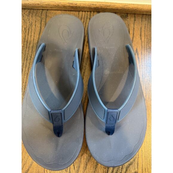 Olukai Mens Koko\'o Moonlit Blue Flip Flop Size 11 main image 7